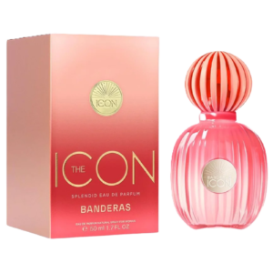 Antonio Banderas Icon Splendid Mujer EDP 100 ml en frasco negro de vidrio