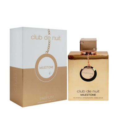 Armaf Club Nuit Milestone 200ml frasco de perfume sobre fondo blanco