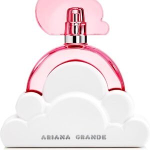 Ariana Grande Cloud Pink EDP 100 ml en frasco de vidrio rosa