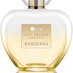 Antonio Banderas Her Golden Secret EDT 80 ml en frasco negro