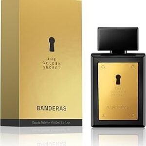 Antonio Banderas The Golden Secret Hombre EDT 100 ml en frasco negro de 100 ml
