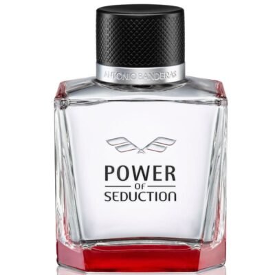 Antonio Banderas Power Seduction 200Ml fragancia masculina en frasco negro de 200 ml