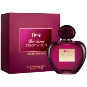 Antonio Banderas Her Secret Temptation EDT 80 ml frasco negro