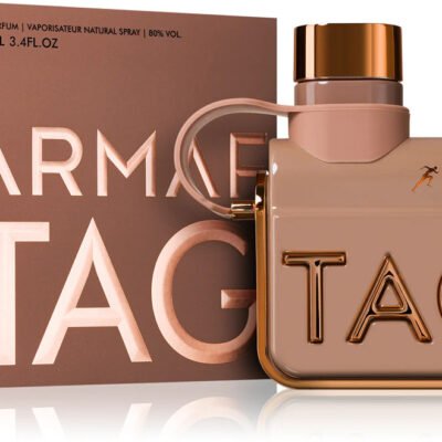 Armaf Donna Di Terra EDP 100 ml frasco de perfume sobre fondo blanco