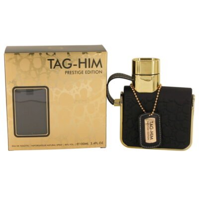 Armaf Tag Him Uomo Prestige EDT 100 ml en fondo blanco