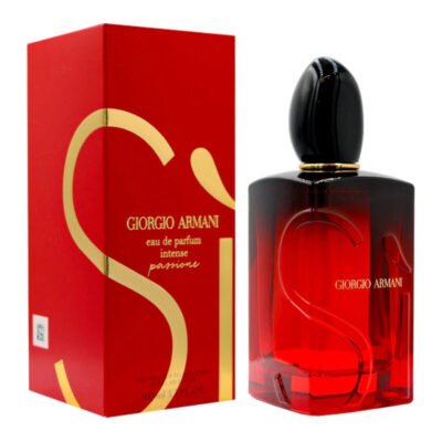 Armani Si Passione Intense EdP 100Ml fragancia aromática para hombre