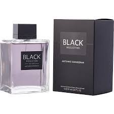 Antonio Banderas Black Seduction EDT 100 ml, frasco negro de vidrio