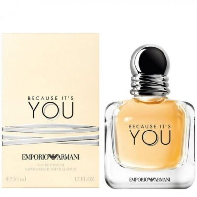 Giorgio Armani Because It's You Mujer EdP 100 ml en packshot sobre fondo blanco