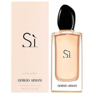 Giorgio Armani Si EDP 100 ml Lady, fragancia para mujer de perfil aromática
