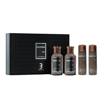 Estuche Bharara King 4 Pcs Men sobre fondo blanco