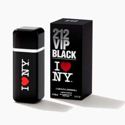 Carolina Herrera 212 Vip Black I Love Ny New fragancia para hombre