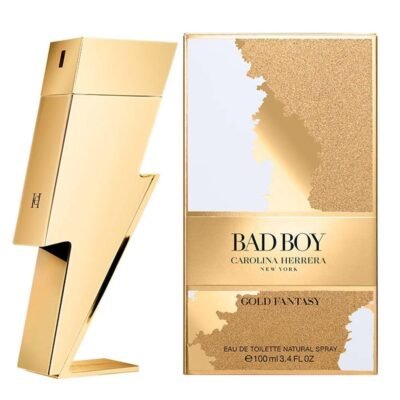 Carolina Herrera Bad Boy Gold Fantasy 100Ml EDT H fragancia para hombre