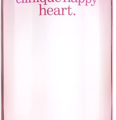Clinique Happy Heart EDP 100 ml para mujer en packshot sobre fondo blanco
