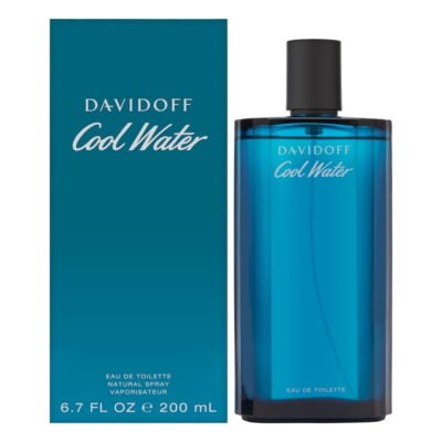 Davidoff Cool Water Hombre EDT 125ml en packshot sobre fondo blanco