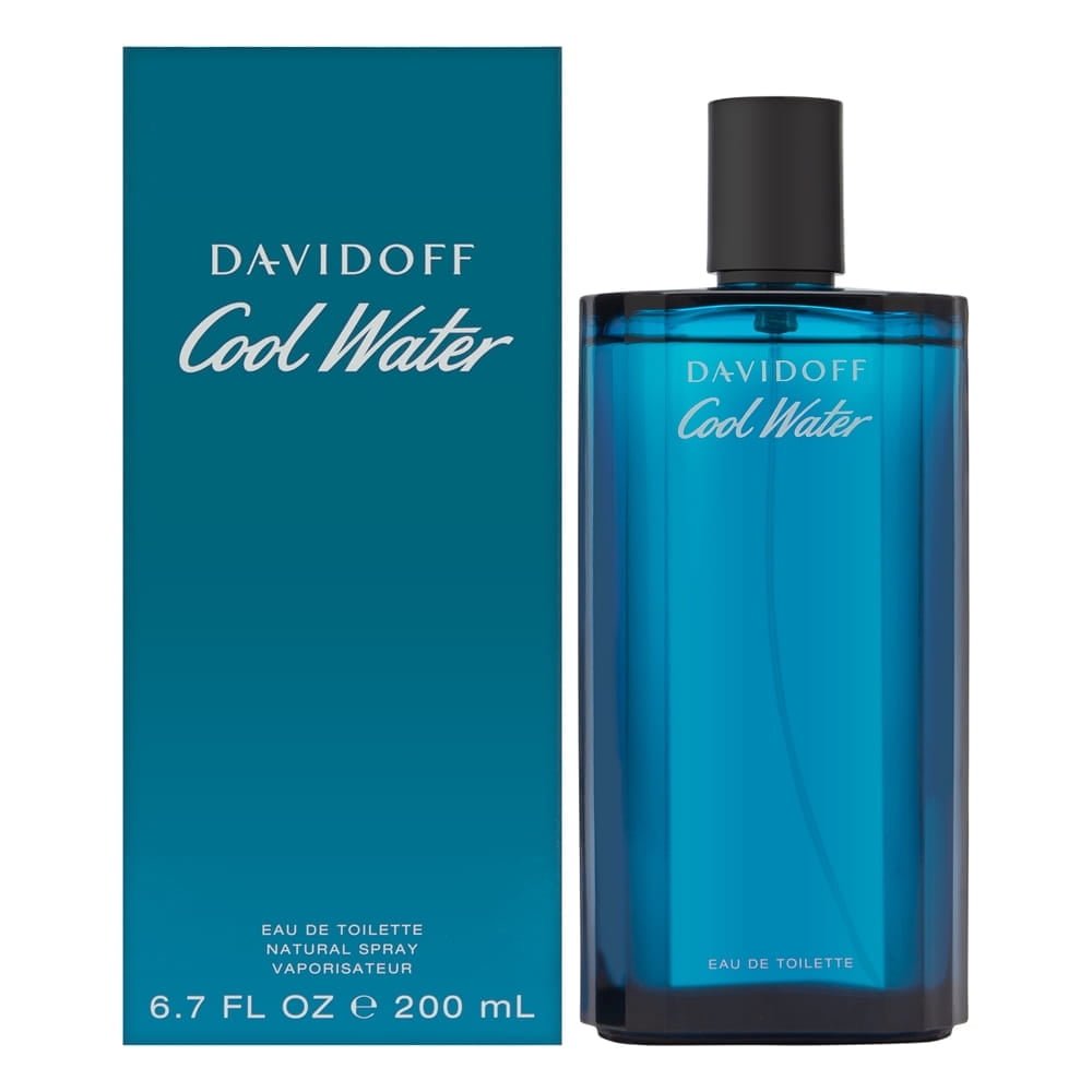 Davidoff Cool Water Hombre EDT 125ml en packshot sobre fondo blanco