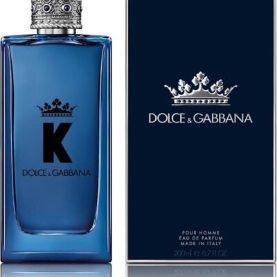 Dolce & Gabbana King Hombre Edp 200Ml en packshot sobre fondo blanco