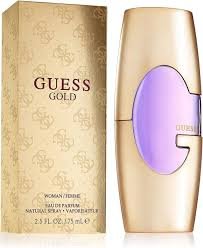 Guess Gold Mujer EDP 75ml, fragancia para mujer de perfil aromática