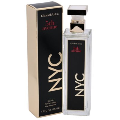 Elizabeth Arden 5Th Avenue Nyc Mujer EDP 125 ml sobre fondo blanco