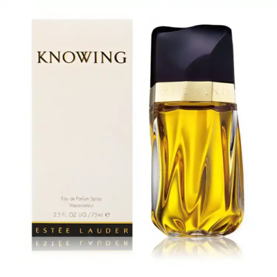 Estee Lauder Knowing EDP 75 ml Mujer en packshot sobre fondo blanco