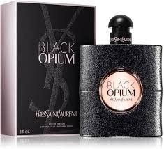 Yves Saint Laurent Black Opium Mujer EDP 90 ml en packshot sobre fondo blanco
