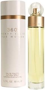 Perry Ellis 360 Clásico Mujer EDT 100 ml en packshot sobre fondo blanco