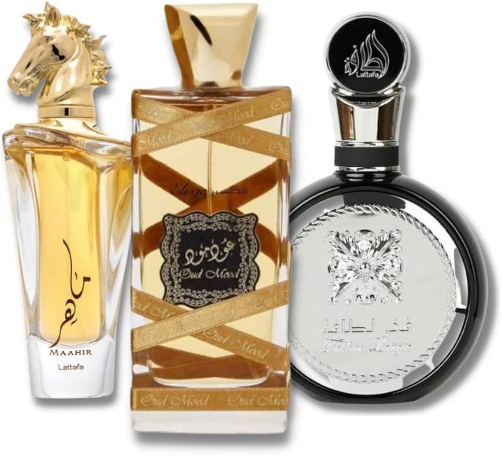 Estuche Lattafa Maahir 3 Piezas de Lattafa