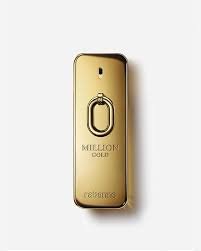 Paco Rabanne One Million Gold Men EDP 100ml sobre fondo blanco