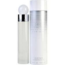 Perry Ellis 360 White Hombre EDT 100 ml sobre fondo blanco