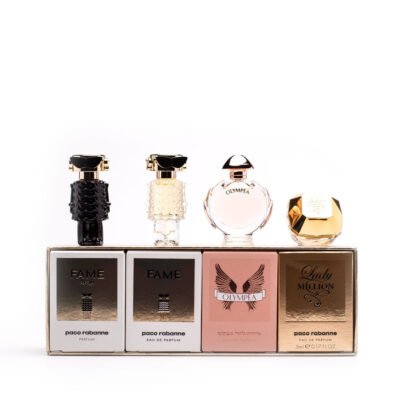 Estuche Mini Set Paco 4Piezas 10Ml de Paco Rabanne en packshot sobre fondo blanco