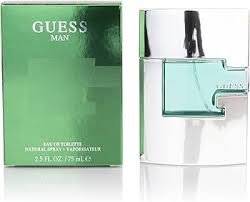 Guess Man Verde Edt 75Ml, fragancia para hombre de perfil aromático