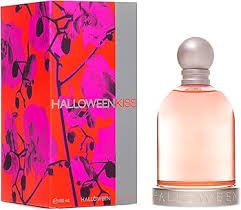 Halloween Kiss Mujer EDT 100 ml en frasco sobre fondo blanco