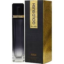 Paris Hilton Gold Rush Hombre EDT 100 ml sobre fondo blanco