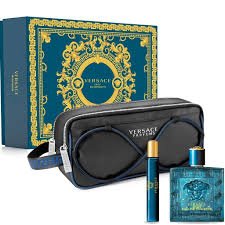 Versace Estuche Eros 100Ml/ Bolso / Mini 3 Pzs