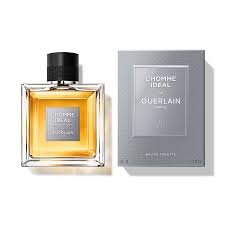 Guerlain L’Homme Idéal Hombre EDT 100 ml sobre fondo blanco